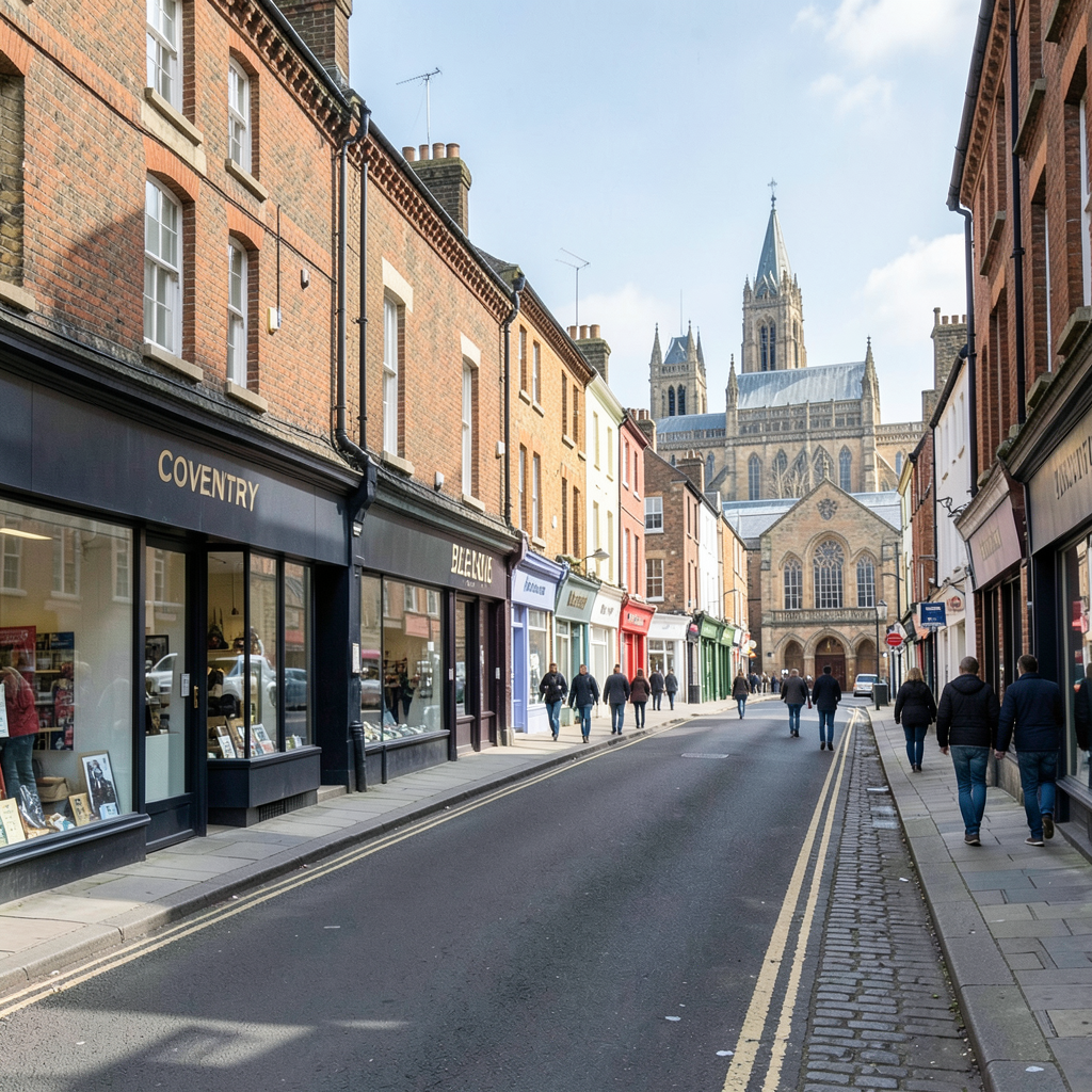 Coventry city-centre crime data: August 2026